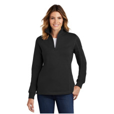 Sport-Tek® Ladies 1/4-Zip Sweatshirt. LST253