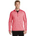 Sport-Tek® PosiCharge® Electric Heather Colorblock 1/4-Zip Pullover. ST397