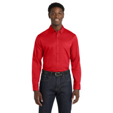 Port Authority Long Sleeve SuperPro React Twill Shirt. W808 Port Authority Long Sleeve SuperPro React Twill Shirt. W808