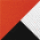 Orange/ White/ Black 