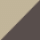 Khaki/ Chocolate Brown 