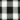 Black/ White Buffalo Check