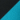 Black/ Teal
