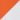 Deep Orange/ White