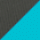 Grey Steel/ Neon Blue 