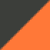 Grey Steel/ Neon Orange 