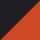 Black/ Deep Orange 