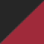 Black/ Deep Red 