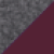 Graphite Heather/ Maroon 