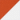 Deep Orange/ White