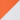Deep Orange/ White