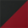 Black/ Deep Red/ Black 