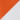 Deep Orange/ White