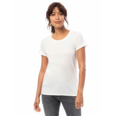 Ladies' Vintage Garment-Dyed Distressed T-Shirt