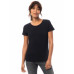Ladies' Vintage Garment-Dyed Distressed T-Shirt