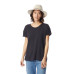Ladies' Rocker Garment-Dyed Distressed T-Shirt