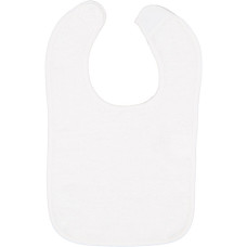 Infant Contrast Trim Terry Bib