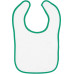 Infant Contrast Trim Terry Bib