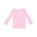 Infant Long-Sleeve Baby Rib Pajama Top
