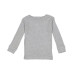Infant Long-Sleeve Baby Rib Pajama Top