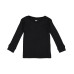 Infant Long-Sleeve Baby Rib Pajama Top