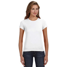 Ladies' 1x1 Baby Rib Scoop T-Shirt