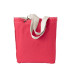 14 oz. Direct-Dyed Raw-Edge Tote