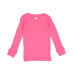 Toddler Long-Sleeve Baby Rib Pajama Top