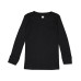 Toddler Long-Sleeve Baby Rib Pajama Top