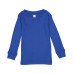 Toddler Long-Sleeve Baby Rib Pajama Top
