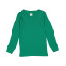 Toddler Long-Sleeve Baby Rib Pajama Top