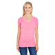 Ladies' Triblend Short-Sleeve V-Neck T-Shirt
