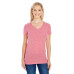 Ladies' Triblend Short-Sleeve V-Neck T-Shirt