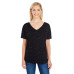 Ladies' Triblend Fleck Short-Sleeve V-Neck T-Shirt
