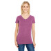 Ladies' Vintage Dye Short-Sleeve V-Neck T-Shirt