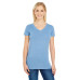 Ladies' Vintage Dye Short-Sleeve V-Neck T-Shirt