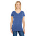 Ladies' Vintage Dye Short-Sleeve V-Neck T-Shirt