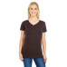 Ladies' Cross Dye Short-Sleeve V-Neck T-Shirt