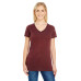 Ladies' Cross Dye Short-Sleeve V-Neck T-Shirt