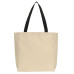Colored Handle Tote