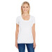 Ladies' Spandex Short-Sleeve Scoop Neck T-Shirt