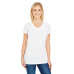 Ladies' Pigment-Dye Short-Sleeve V-Neck T-Shirt