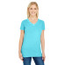 Ladies' Pigment-Dye Short-Sleeve V-Neck T-Shirt