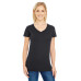 Ladies' Pigment-Dye Short-Sleeve V-Neck T-Shirt