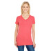 Ladies' Pigment-Dye Short-Sleeve V-Neck T-Shirt