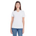 Ladies' Fine Jersey Short-Sleeve V-Neck