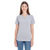 Ladies' Fine Jersey Short-Sleeve V-Neck