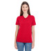 Ladies' Fine Jersey Short-Sleeve V-Neck