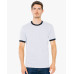 Unisex Fine Jersey Ringer T-Shirt