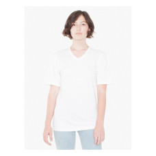 Unisex Organic Fine Jersey Short-Sleeve Classic V-Neck
